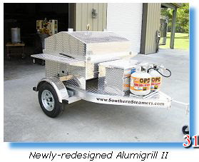 Alumigrill II BBQ trailer grill